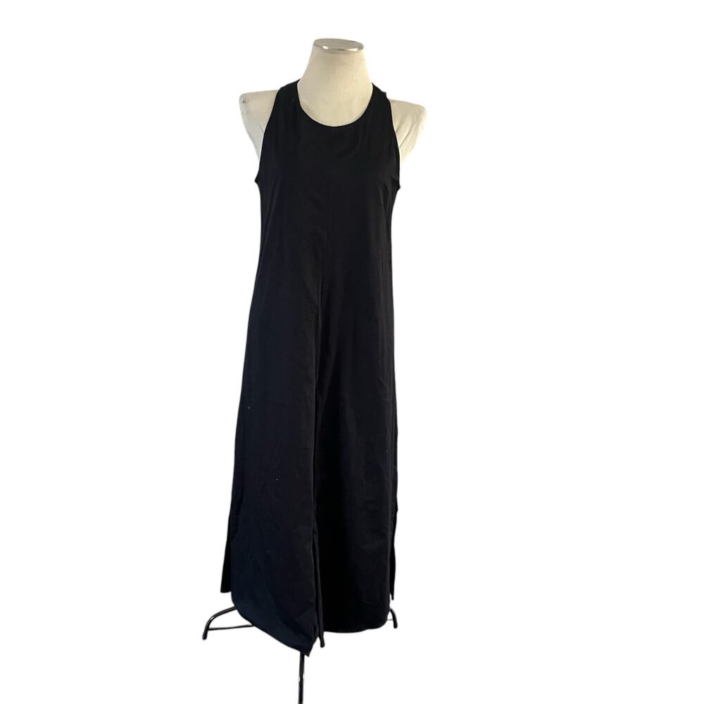 NWT Madewell Black Sleeveless Maxi Dress Wmns 10 Summer Quiet Luxury Old Money
